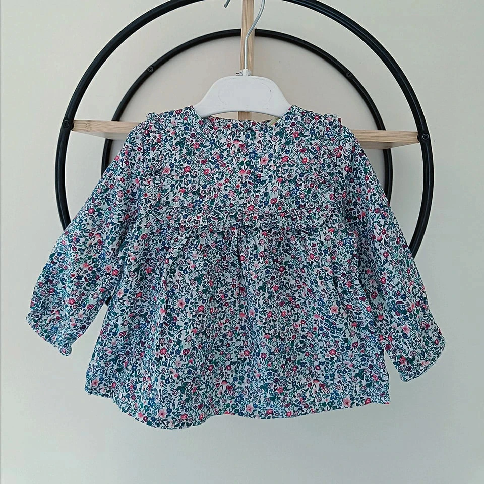 9 mois blouse tape a l oeil